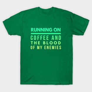 Running On Coffee T-Shirt